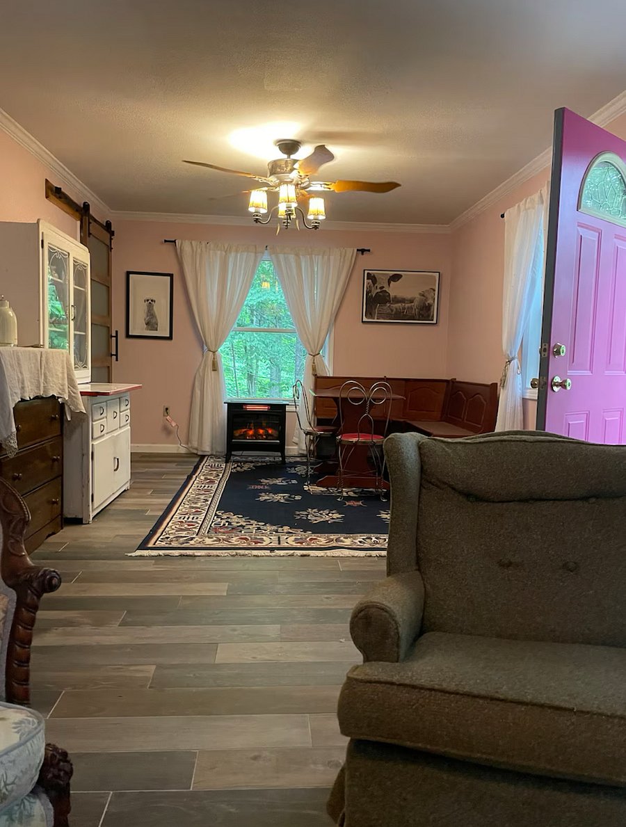 Downstairs living area 