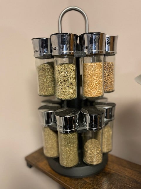 Do you enjoy cooking? Help yourself to a wide array of spices that can be found in the kitchen.