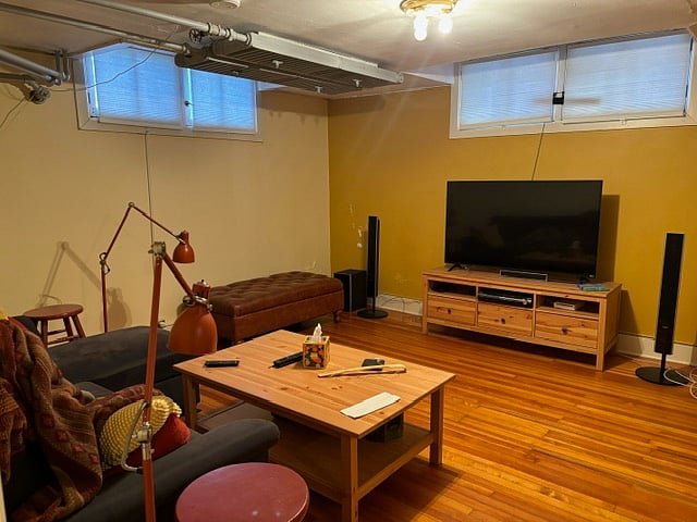 Basement family room