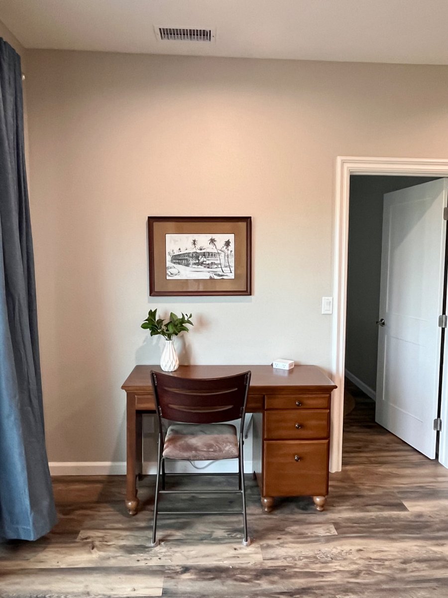 Desk in the Primary Bedroom