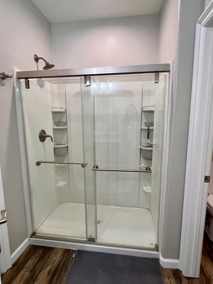 Large Shower in the Primary Bathroom