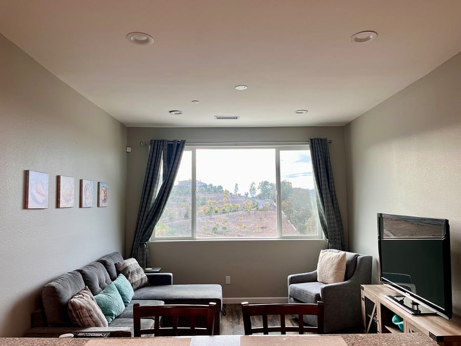Family Room with a beautiful view