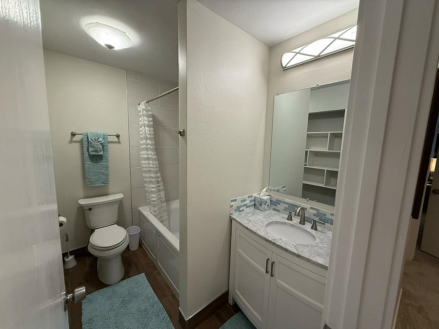 upstairs bathroom