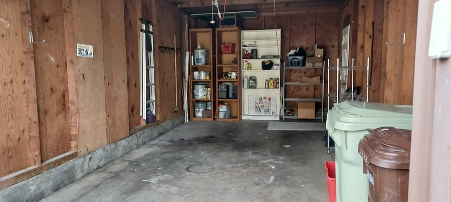 Single car garage included