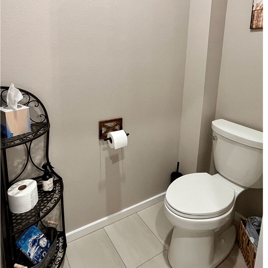 separate toilet room