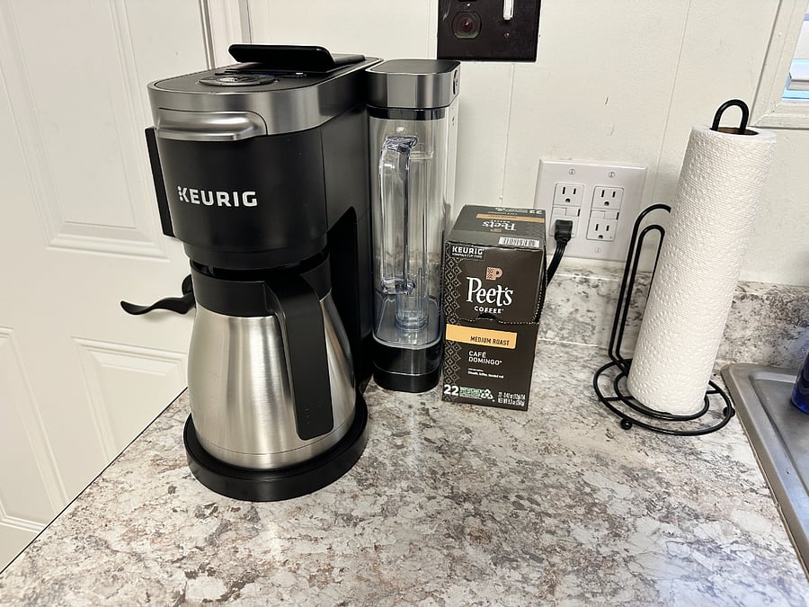 Dual Full Pot and K-Cup Machine