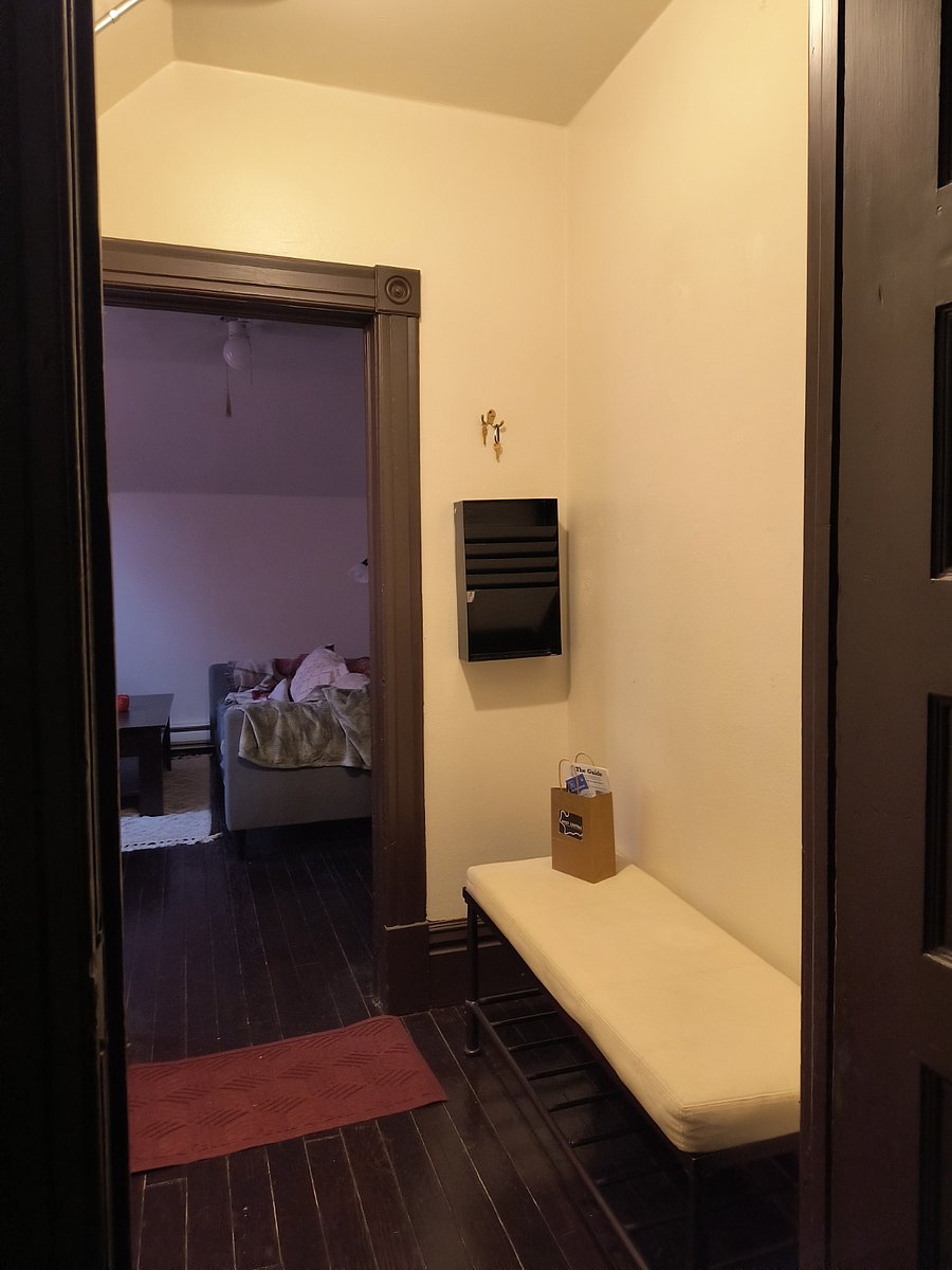 entry area at the front door
