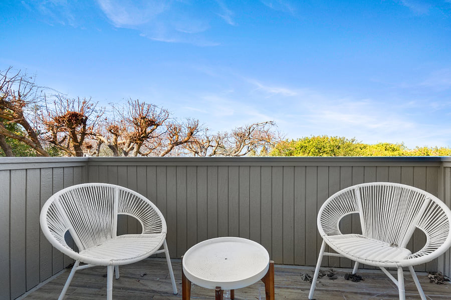 Suite One private balcony