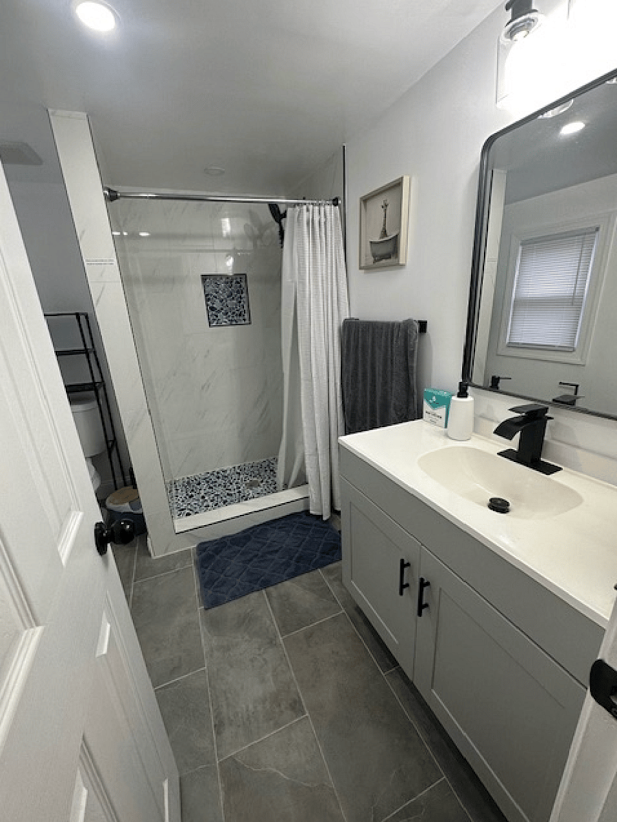Bathroom on first floor