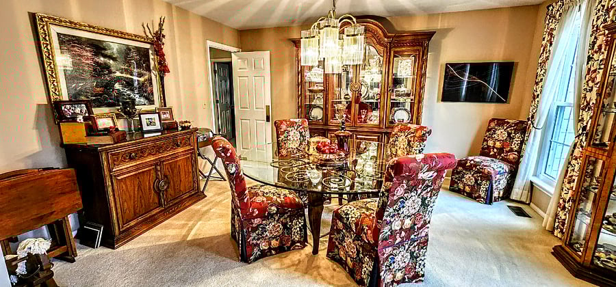 Dining Room from foyer.