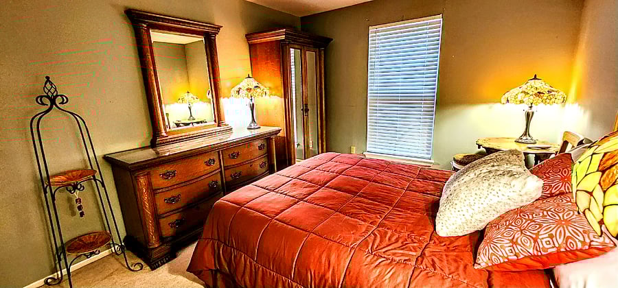 Your room? View from slider closet doors.