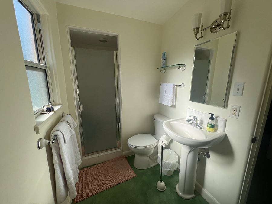 Guest suite bathroom