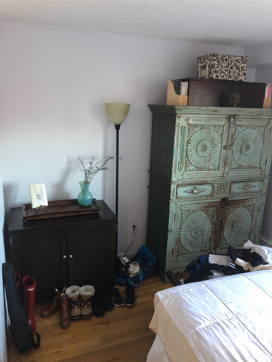Bedroom #1, w/shared bathroom