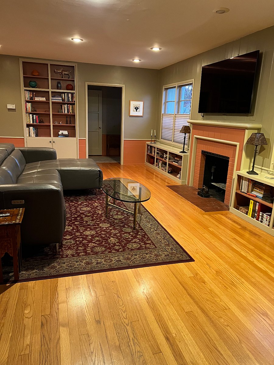 Living Room. With gas fireplace.
