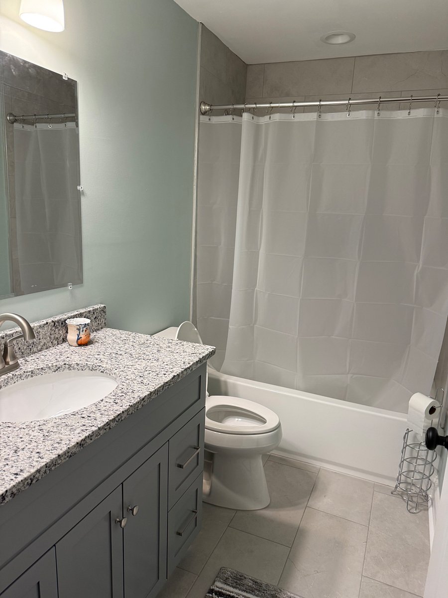 Hall bath