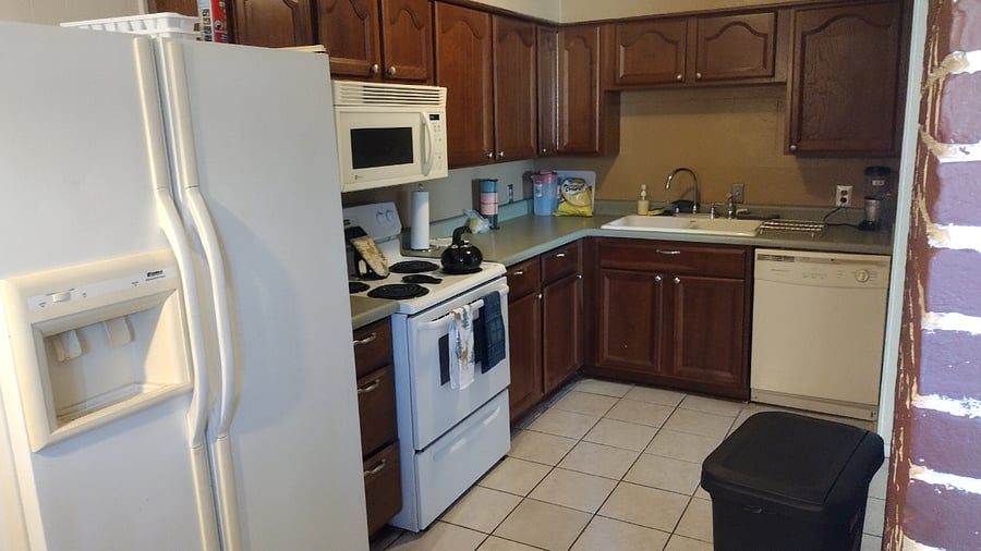 Fully furnished Kitchen.
