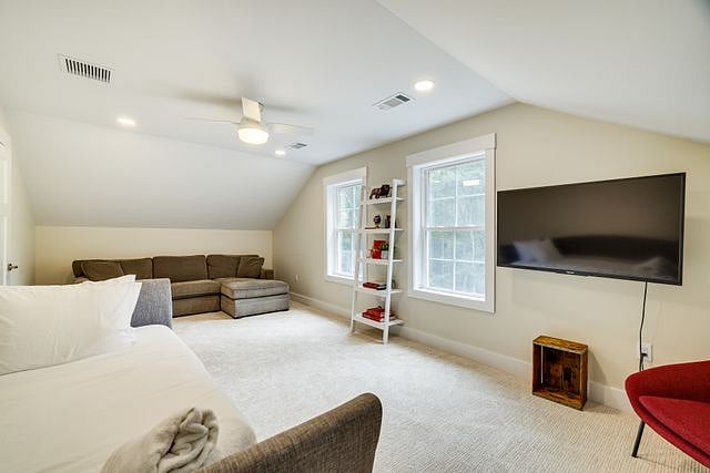 Den upstairs