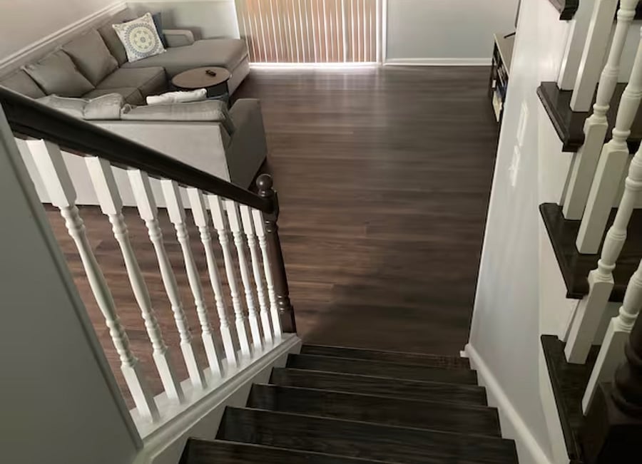 Down to lower level