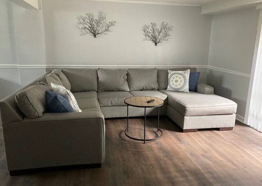 Big, comfy couch