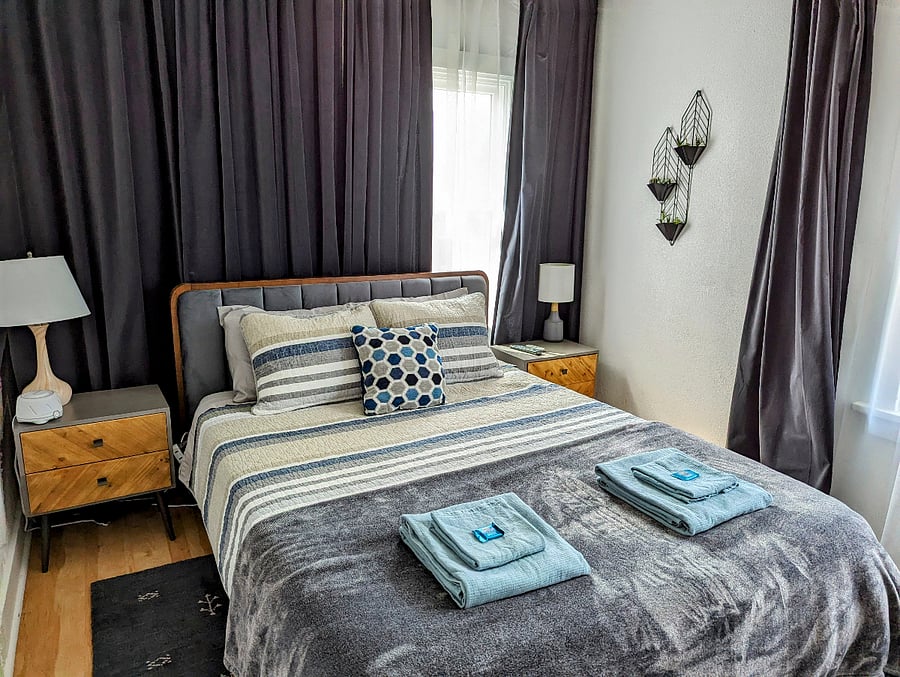 Main bedroom, ground floor