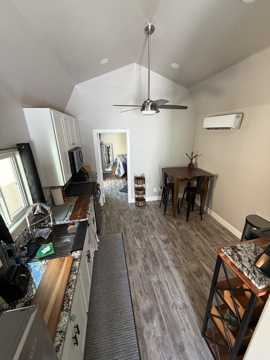 Kitchen and dining area