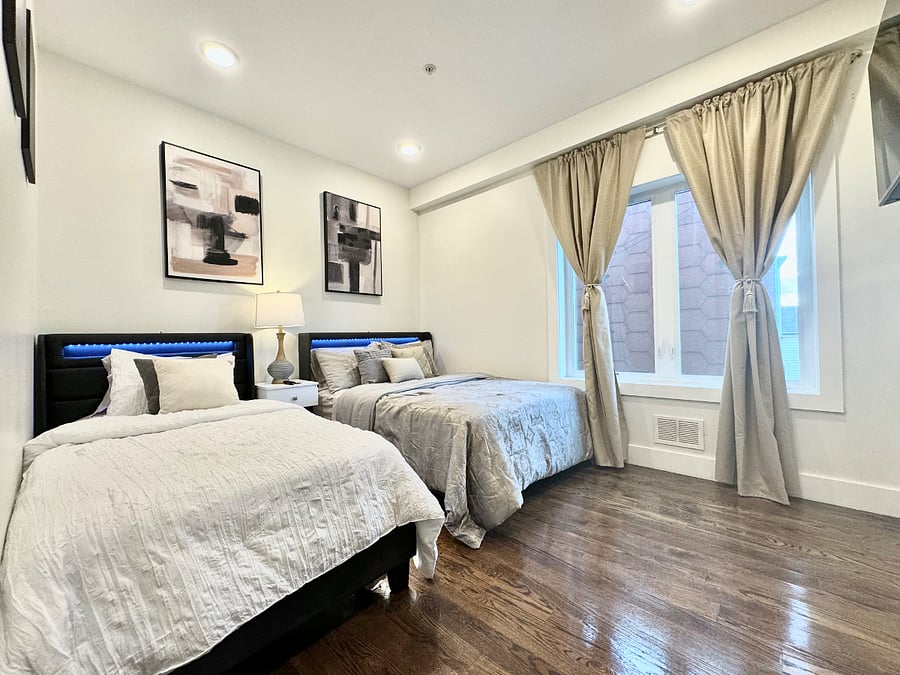 3rd bedroom, 1 full bed and 1 single bed.