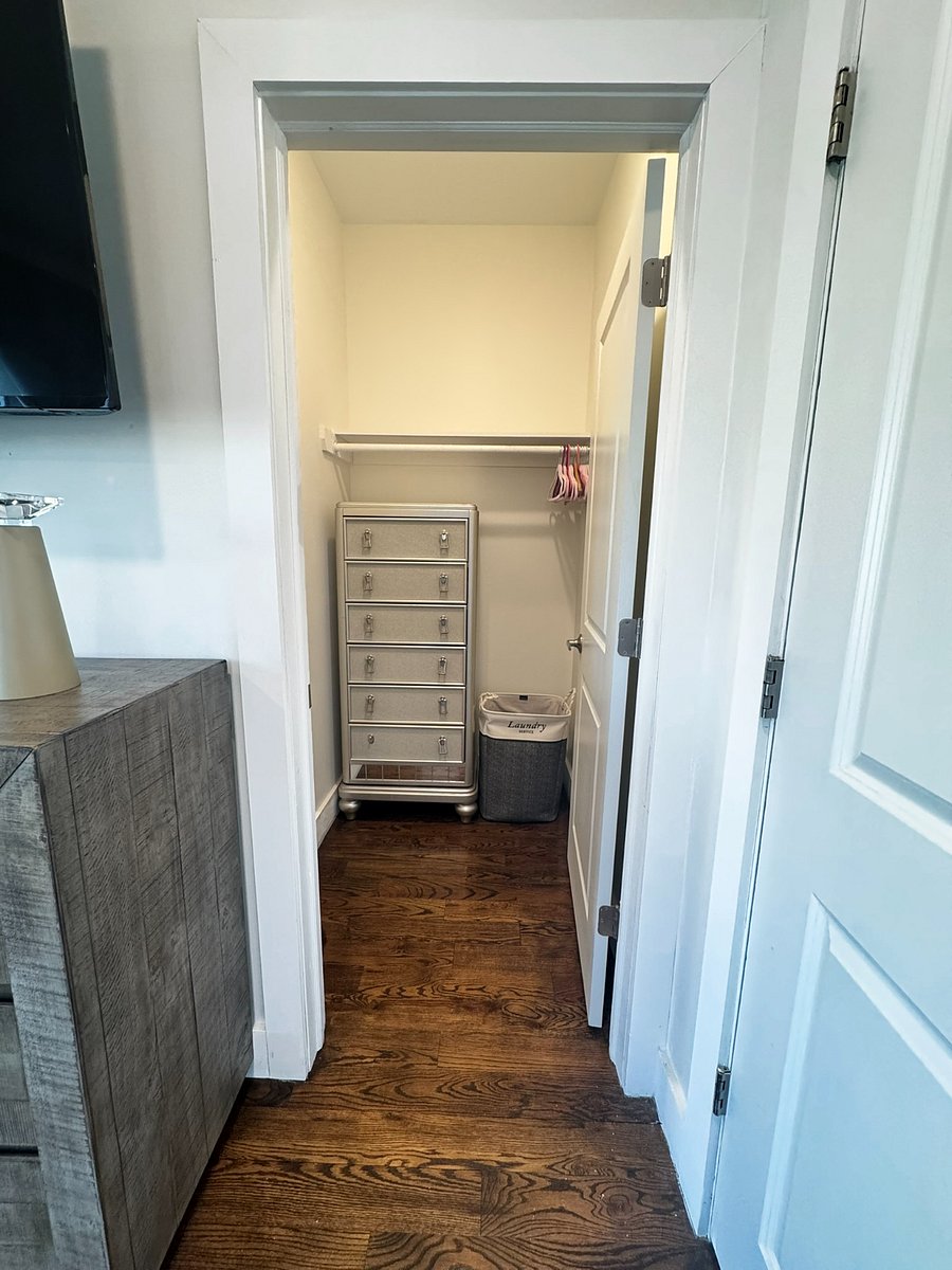 Main bedroom closet