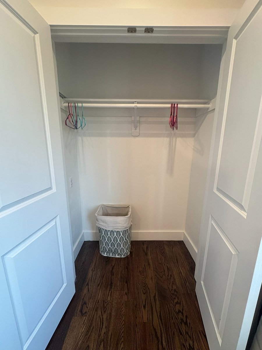 end bedroom closet.