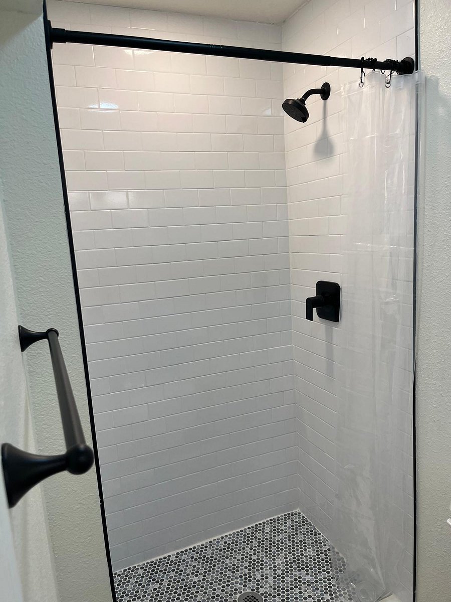 Studio shower (optional rental)