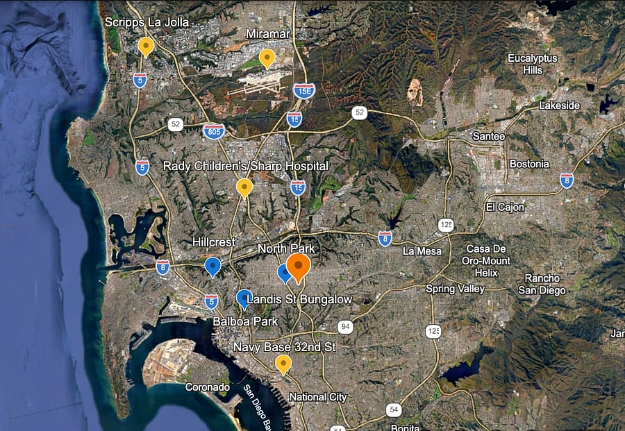 Practically 15 minutes from Everywhere!