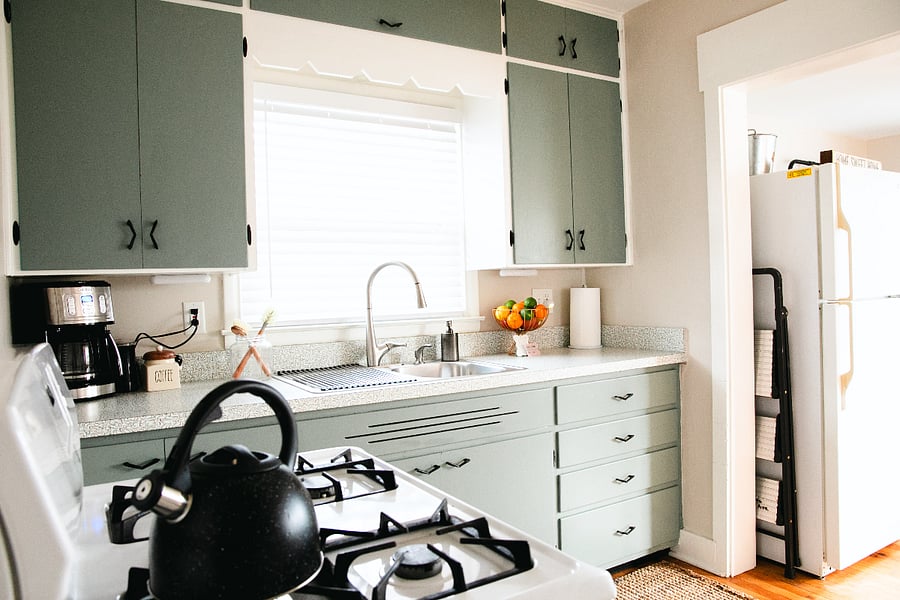 well equipped adorable kitchen