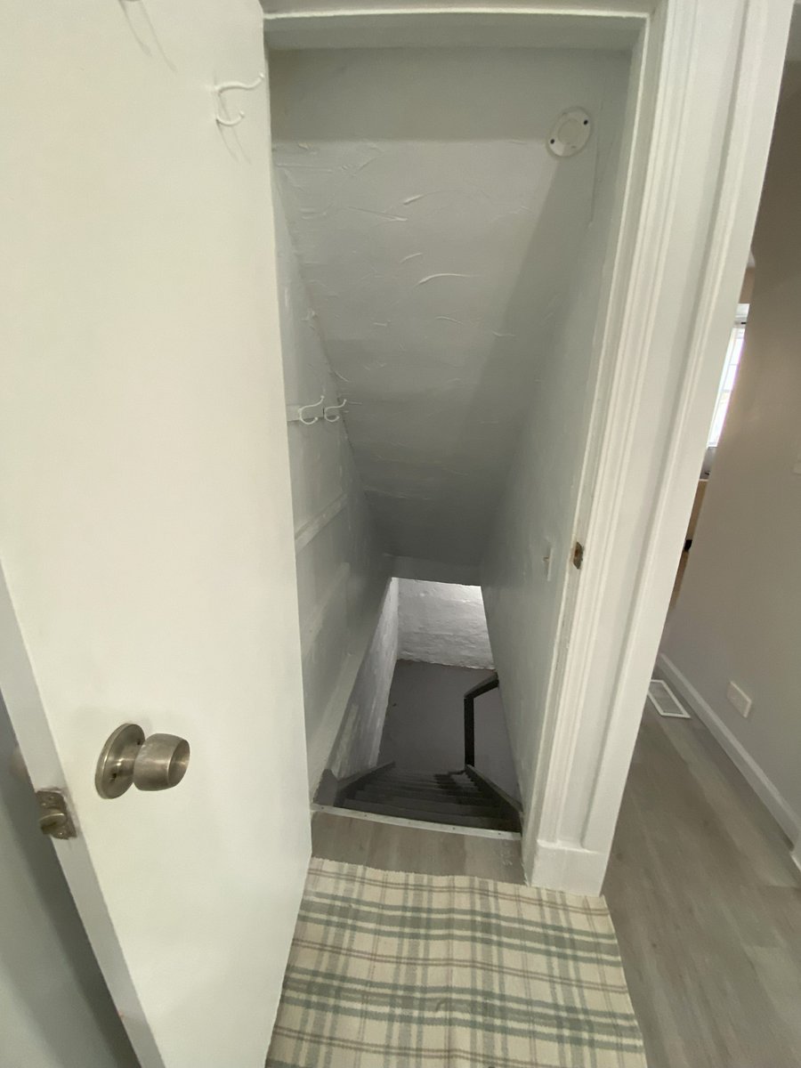 Stairs to Washer and Dryer