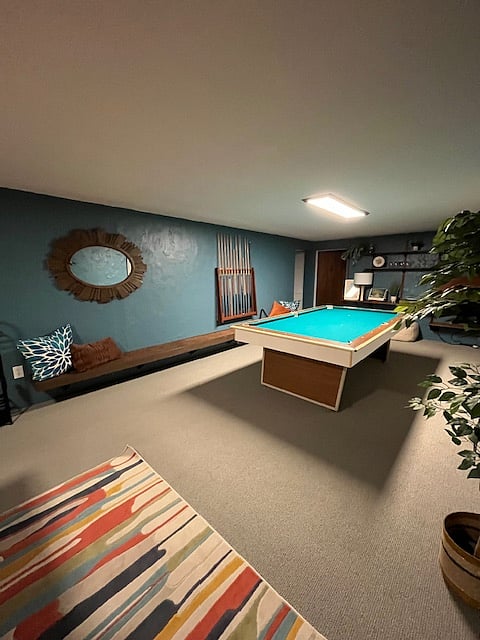 Lower Level Lounge Area