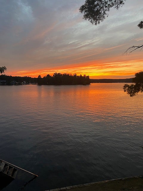off the front deck