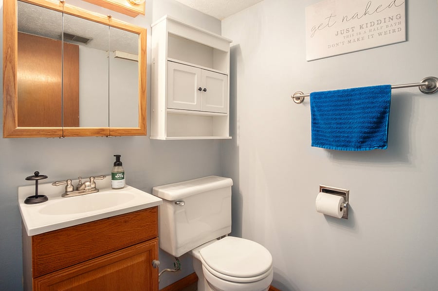 Half bath.