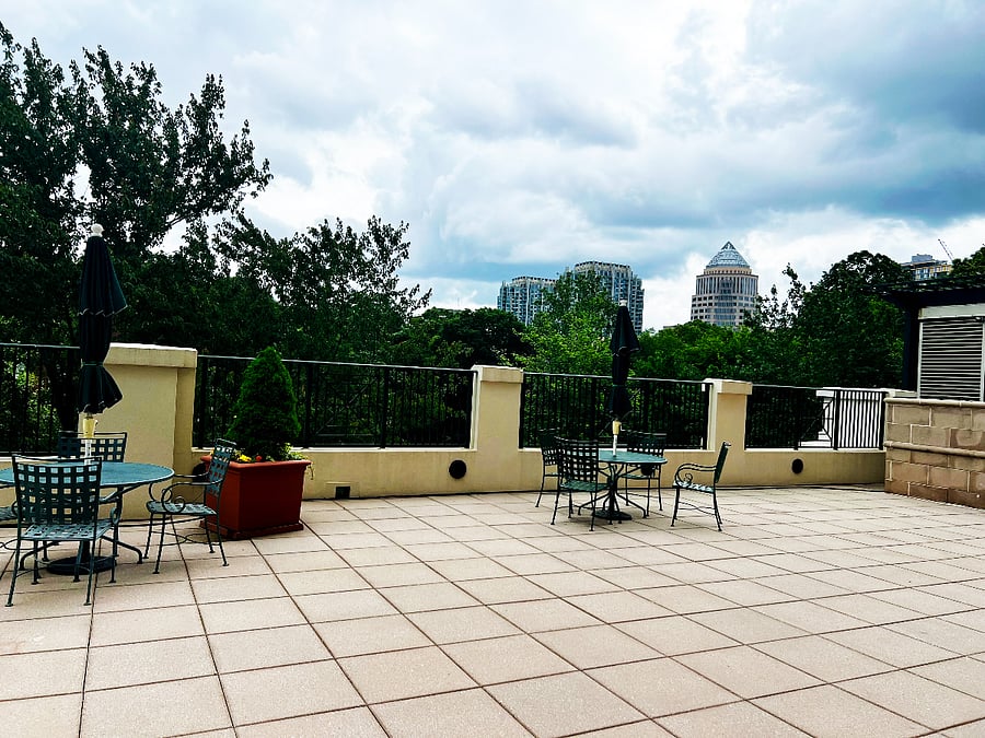 Outdoor patio