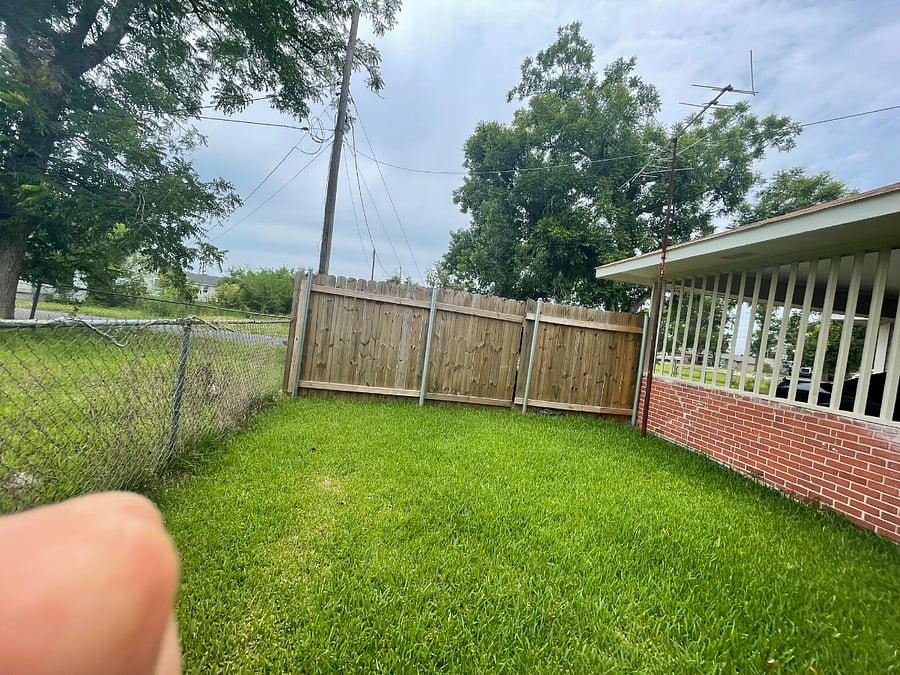 Fenced Yard