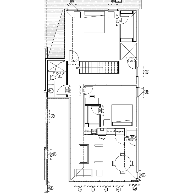 New Construction Apartment layout