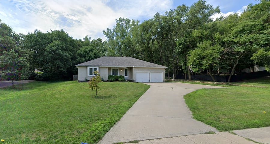 large driveway