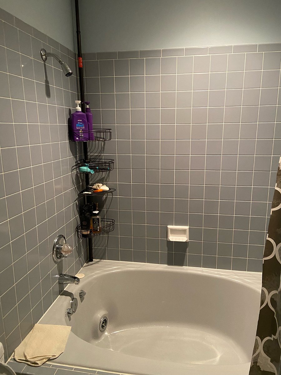 Bathroom on main level with whirlpool tub