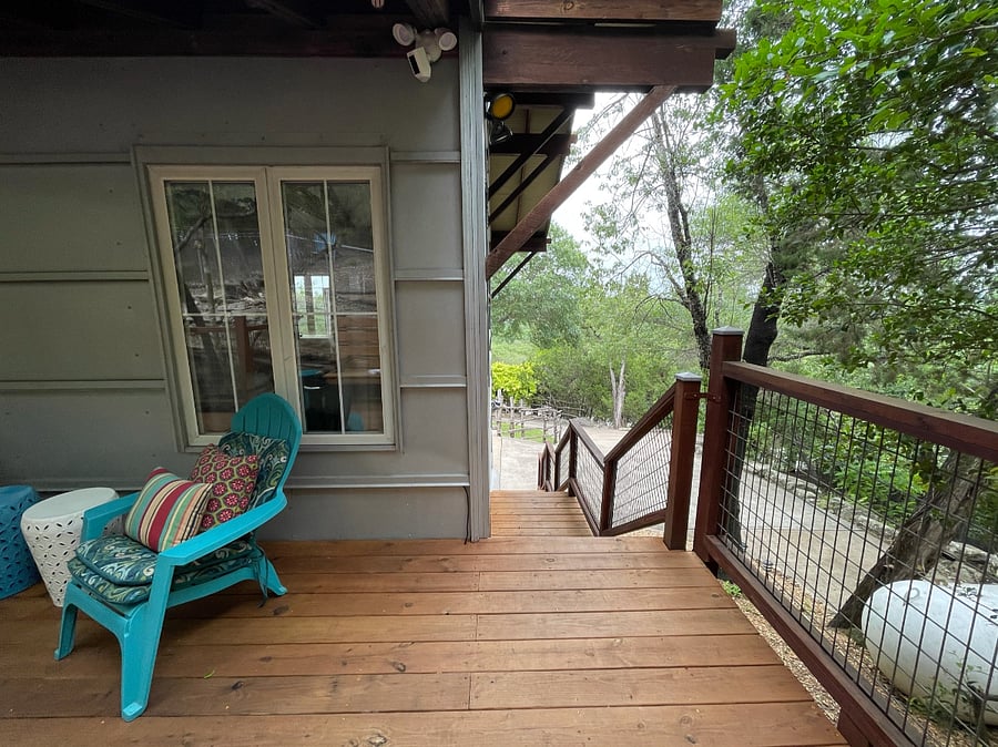 Guesthouse stairs