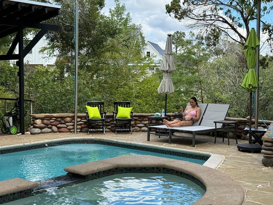 Pool area