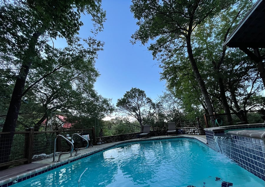 Pool area