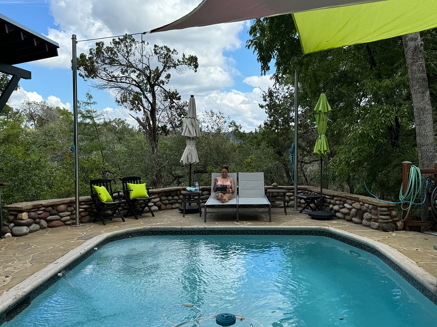 Pool area