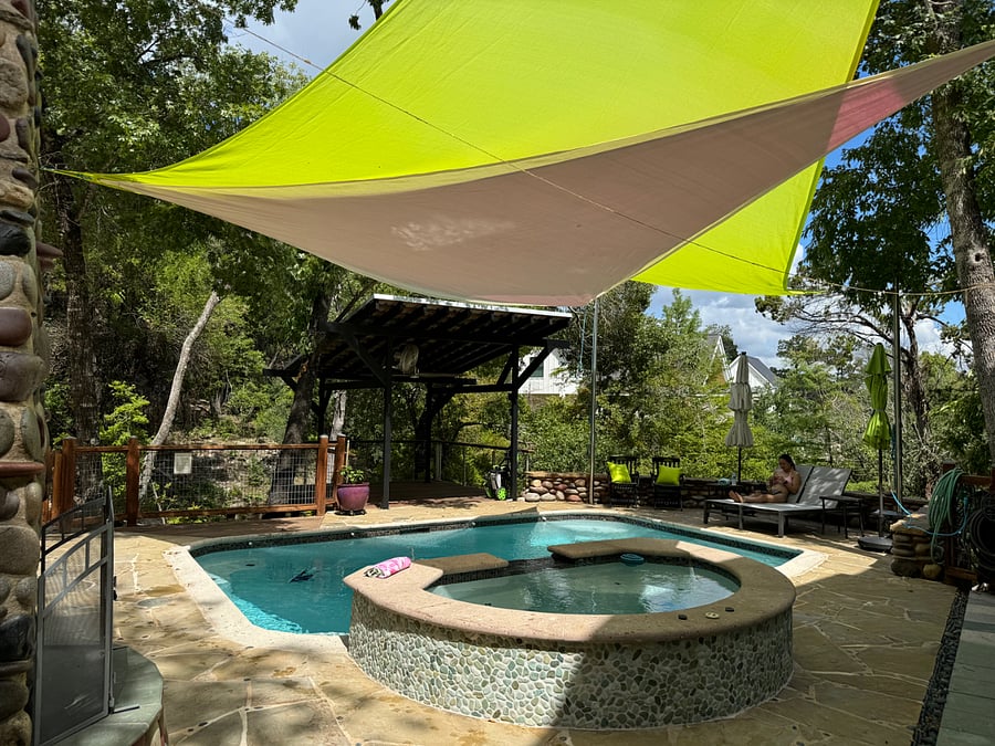 Pool area