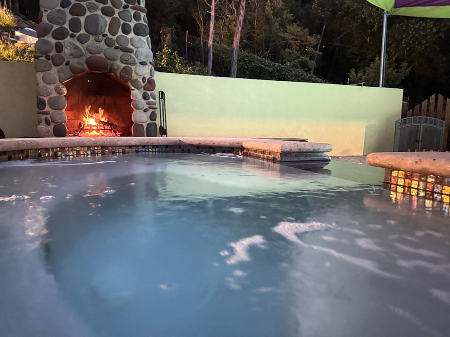 Pool area