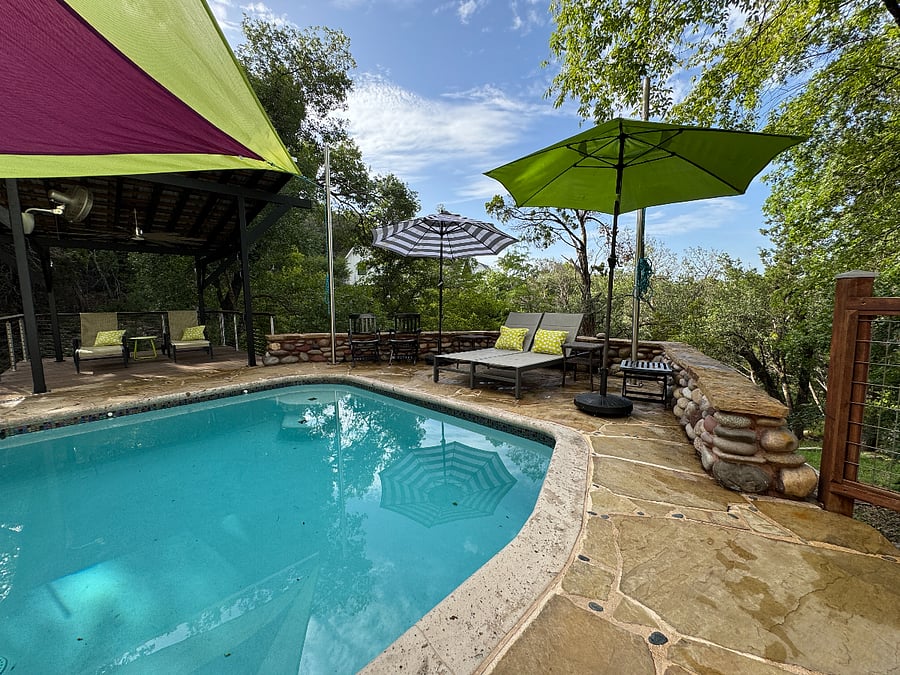 Pool area