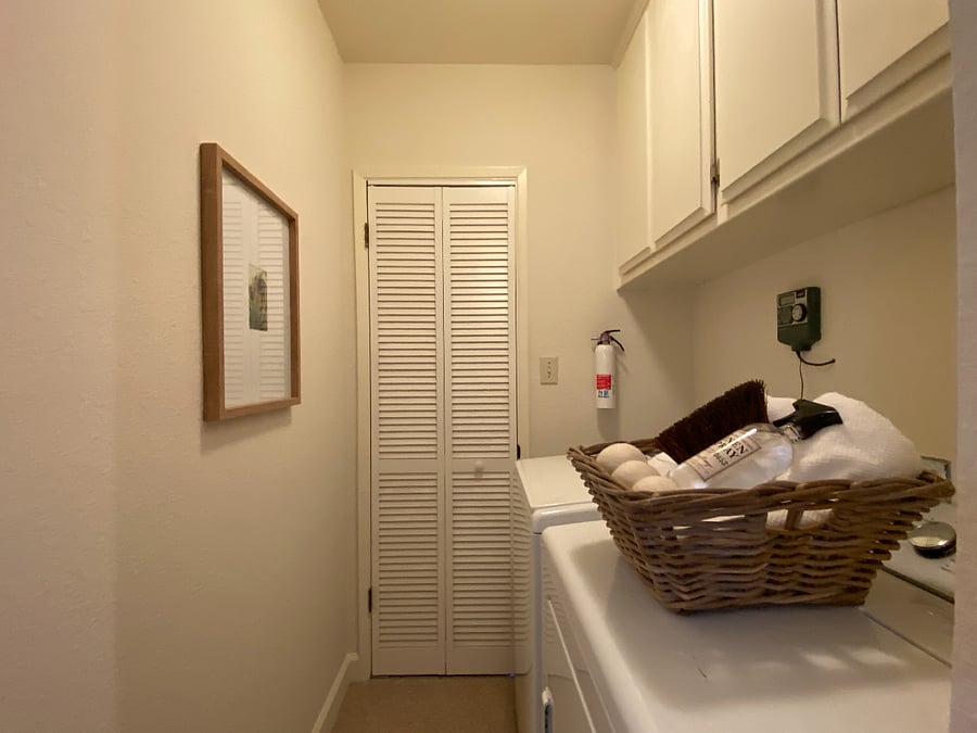 In-unit full washer and dryer