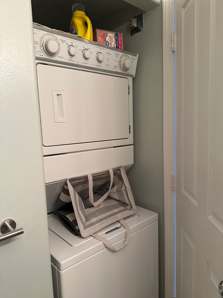 Washer/Dryer located behind the door in Bathroom #2