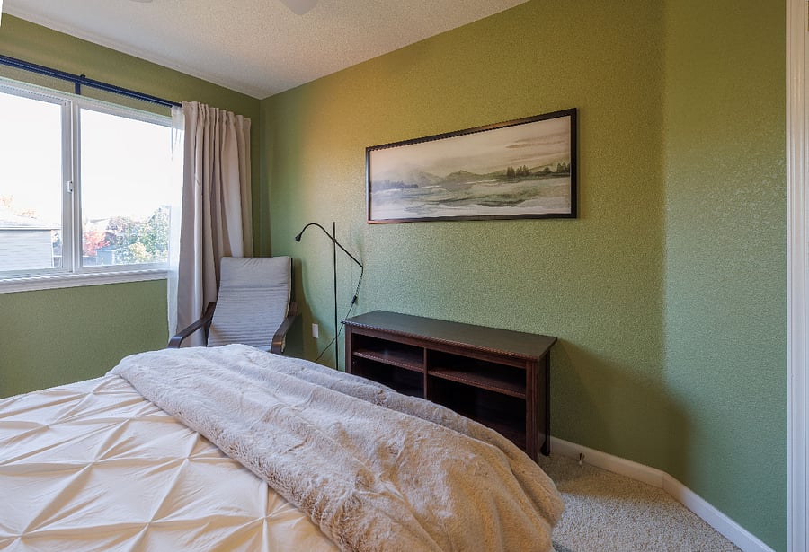 Bedroom reading area